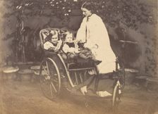 The Campbell Twins and Sunbeam, 1858-61. Creator: Unknown