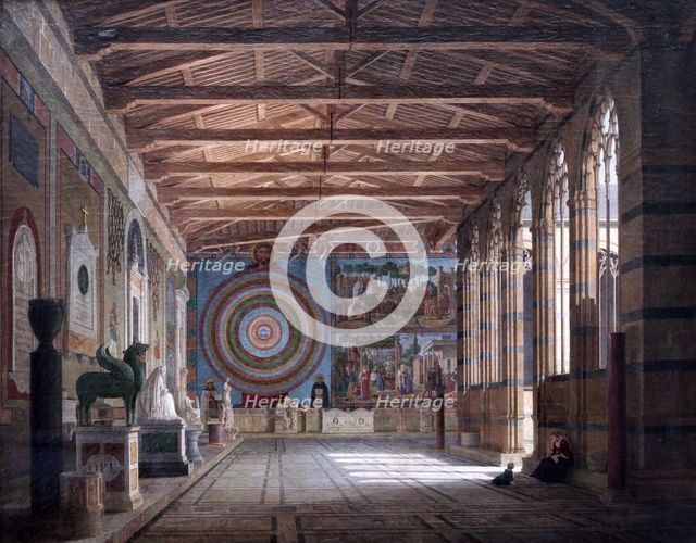 The Campo Santo in Pisa, 1858.