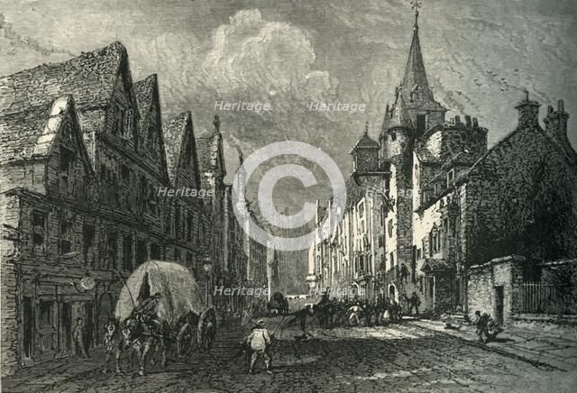 'The Canongate Tolbooth', c1870.