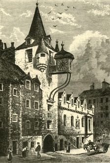 The Canongate Tolbooth, Edinburgh 1890. Creator: Unknown