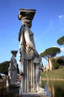 The Canopus, Hadrian's Villa, Tivoli, Italy. Creator: Samuel Magal