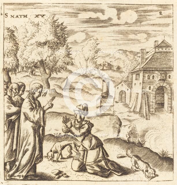 The Canaanite Woman, probably c. 1576/1580. Creator: Leonard Gaultier.