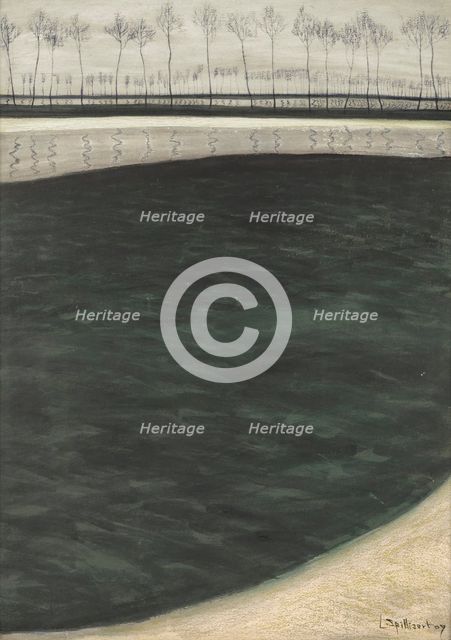 The Canal, 1909. Creator: Spilliaert, Léon (1881-1946).