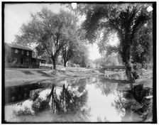 The Canal near Shickshinny, Pa., c1900. Creator: Unknown