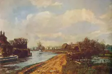 The Canal at Rickmansworth 1908 (1935). Artist: John William Buxton Knight