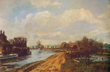 The Canal at Rickmansworth 1908 (1935). Artist: John William Buxton Knight