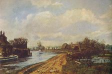 The Canal at Rickmansworth 1908 (1935). Artist: John William Buxton Knight
