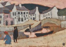The Canal, Brittany Landscape, 1909. Creator: Roger de la Fresnaye