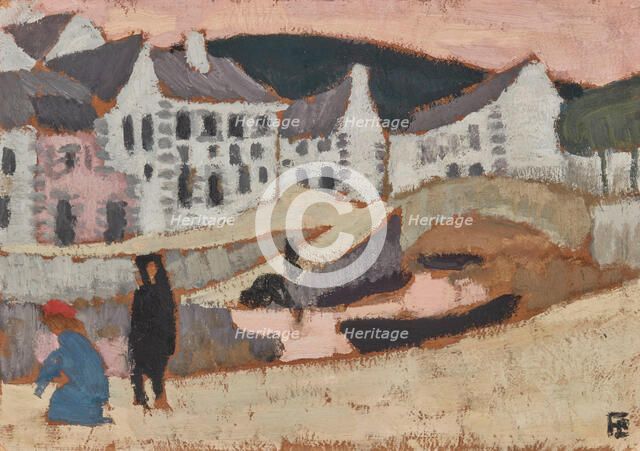 The Canal, Brittany Landscape, 1909. Creator: Roger de la Fresnaye.