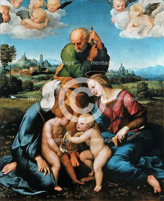 The Canigiani Holy Family (Sacra Famiglia Canigiani), ca 1506-1508.