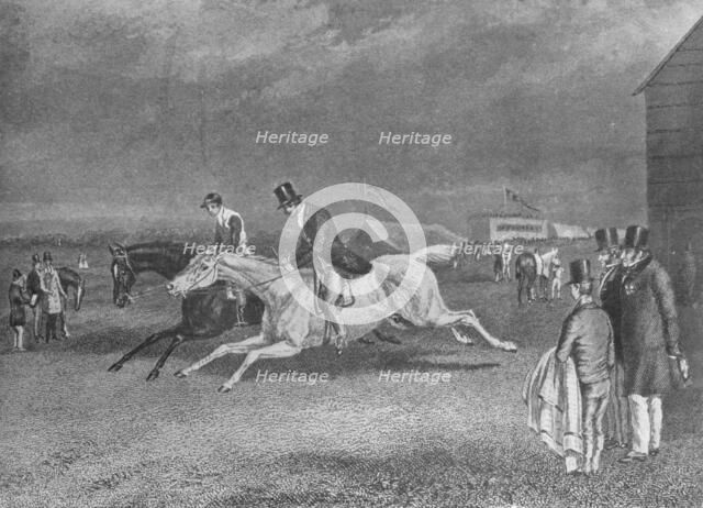 'The Canter Up', 19th century, (1911). Artist: Unknown.