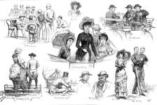 The Canterbury Cricket Week, 1881. Creator: Unknown