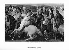 The Canterbury pilgrims, 19th century