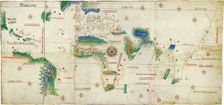 The Cantino planisphere, 1502. Artist: Anonymous master