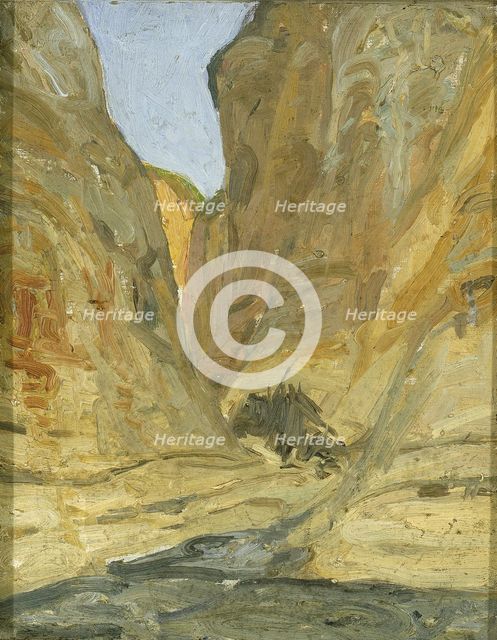 The Canyon, n.d. Creator: Henry Ossawa Tanner.