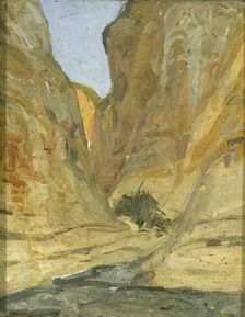 The Canyon, n.d. Creator: Henry Ossawa Tanner