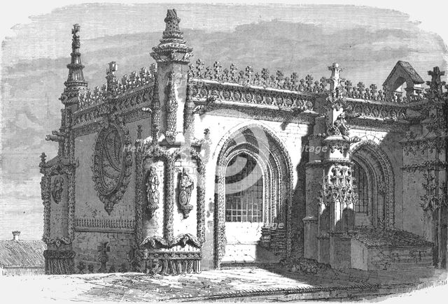 ''The Casa do Capitulo; Excursions near Lisbon', 1875. Creator: Unknown.