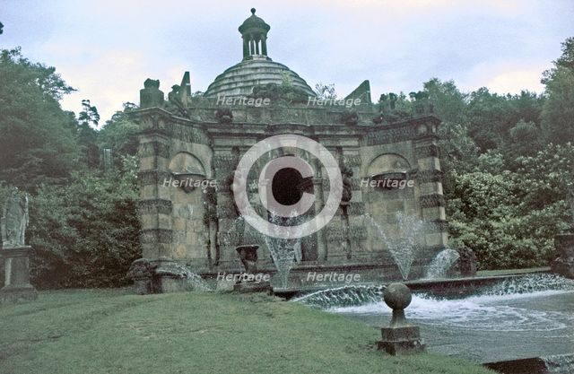 The Cascade House, Chatsworth House Gardens, Derbyshire, c1980s(?).  Creator: Richard Williams.