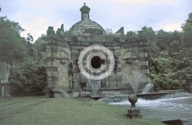 The Cascade House, Chatsworth House Gardens, Derbyshire, c1980s(?).  Artist: Richard Williams