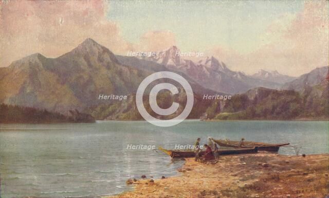 'The Cascade Mountains', 1916. Artist: Martin Mower.