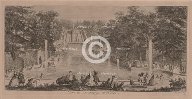 The Cascades of St. Cloud. Creator: Jacques Rigaud (French, 1681-1754).