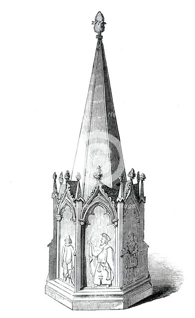 The case in which Shakspeare's Jug is kept, 1844. Creator: Unknown.