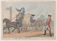 The Case Is Altered, [April 29, 1784], republished., [April 29, 1784], republished. Creator: Thomas Rowlandson