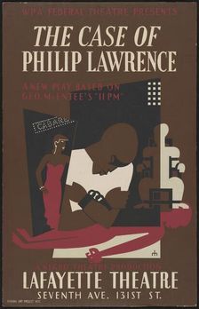 The Case of Philip Lawrence 2, New York, 1937. Creator: Unknown