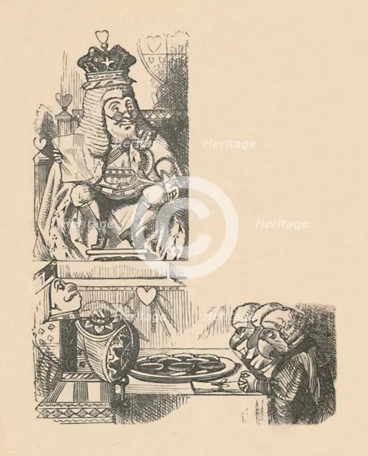 'The Case of the Tarts', 1889. Artist: John Tenniel.
