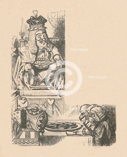 'The Case of the Tarts', 1889. Artist: John Tenniel.