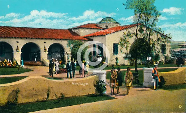 'The Casino, Agua Caliente', c1939. Artist: Unknown.