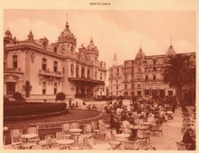The Casino and Hotel de Paris, Monte Carlo 1930. Creator: Unknown