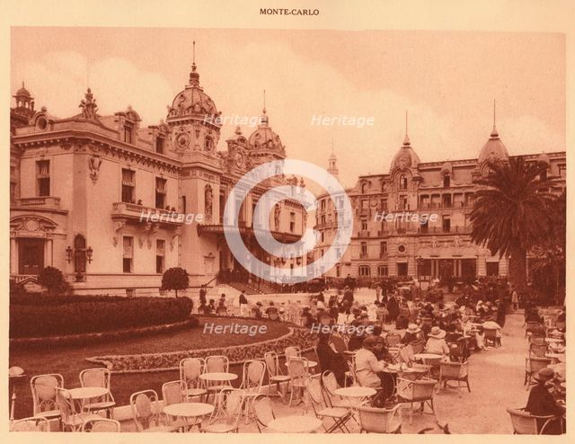 'The Casino and Hotel de Paris, Monte Carlo', 1930. Creator: Unknown.