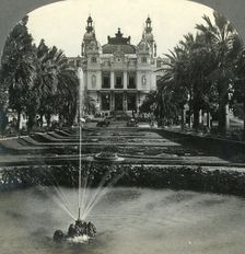 The Casino, Monte-Carlo, Monaco 1900. Creator: Unknown