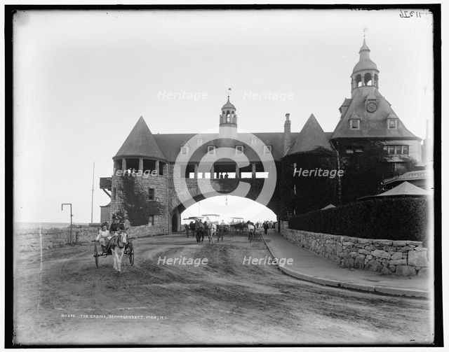 The Casino, Narragansett Pier, R.I., c1899. Creator: Unknown.