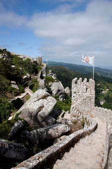 The Castelo dos Mouros, Sintra, Portugal, 2009. Creator: Samuel Magal