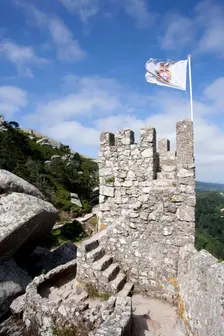 The Castelo dos Mouros, Sintra, Portugal, 2009. Creator: Samuel Magal