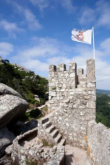 The Castelo dos Mouros, Sintra, Portugal, 2009. Creator: Samuel Magal