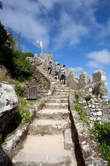 The Castelo dos Mouros, Sintra, Portugal, 2009. Creator: Samuel Magal