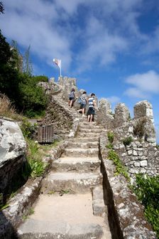The Castelo dos Mouros, Sintra, Portugal, 2009. Creator: Samuel Magal