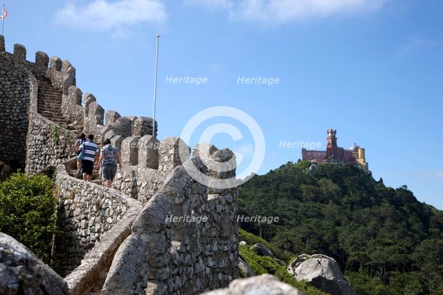 The Castelo dos Mouros, Sintra, Portugal, 2009. Creator: Samuel Magal.