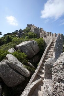 The Castelo dos Mouros, Sintra, Portugal, 2009. Creator: Samuel Magal