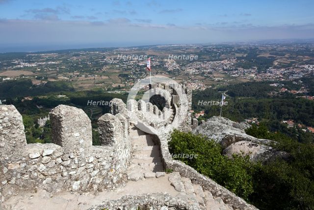 The Castelo dos Mouros, Sintra, Portugal, 2009. Creator: Samuel Magal.