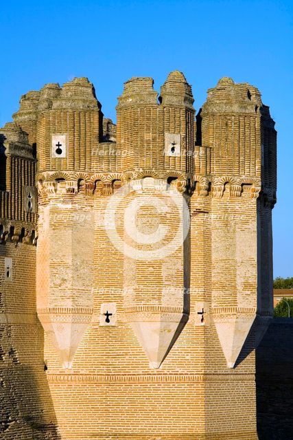 The Castillo de Fonesca (Coca Castle), Coca, Spain, 2007. Creator: Samuel Magal.