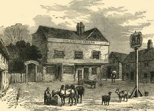 The "Castle" Tavern, Kentish Town Road, in 1800 (c1876). Creator: Unknown