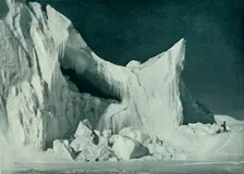 The Castle Berg at the End of the Winter c1911, (1913). Artist: Herbert Ponting
