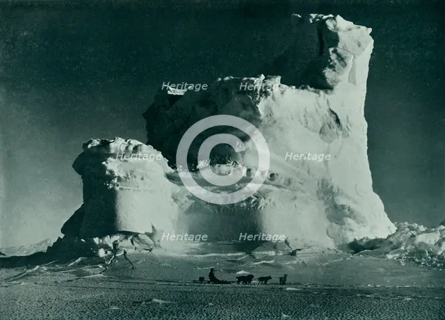 'The Castle Berg', c1910–1913, (1913). Artist: Herbert Ponting.