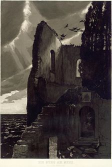 The Castle by the Sea, 1887. Creator: Max Klinger