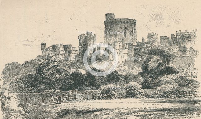 'The Castle from the Berkshire Shore', 1895. Artist: Unknown.