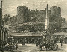 The Castle, from the Railway Station 1898. Creator: Unknown